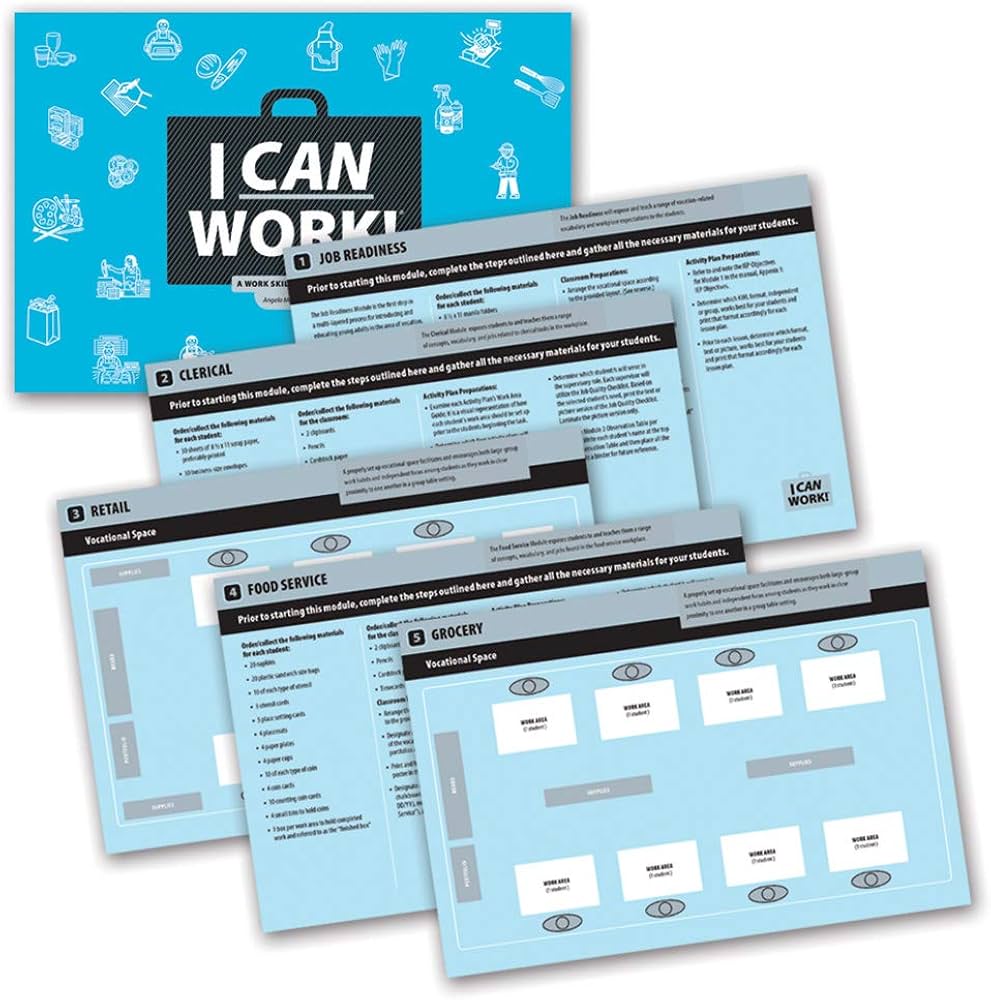 I Can Work! A Work Skills Curriculum 