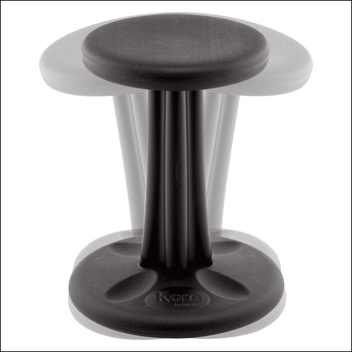 black kore wobble stool
