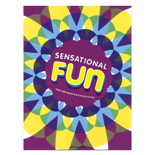 Cover of the product Sensational Fun a card deck of sensory based activities.  used to discover sensory preferences for back to school success 