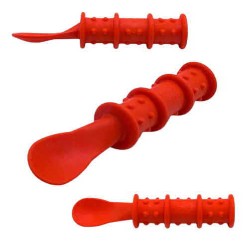 Red Sensory Spoon