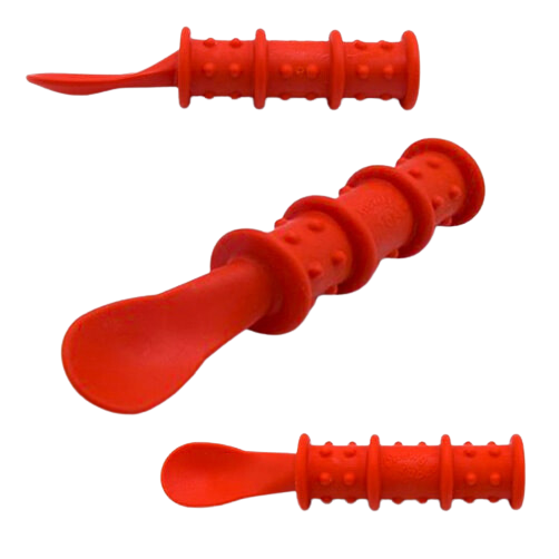 Red Sensory Spoon