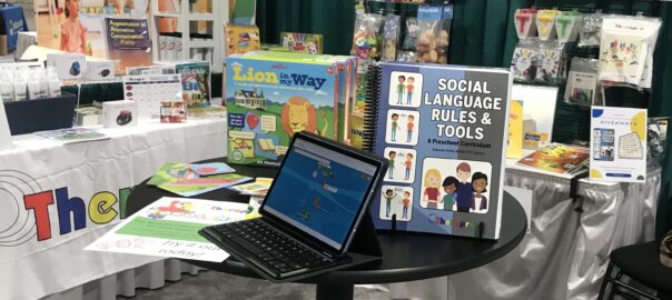 Therapro's booth at ASHA Schools Connect 2023