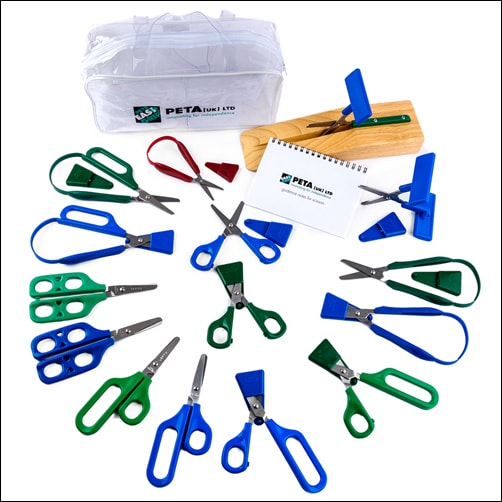 Comprehensive Scissor Assessment Kit used for Developing Scissor Skills