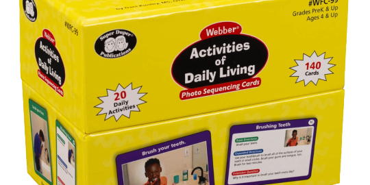 Webber® Activities of Daily Living Photo Sequencing Cards