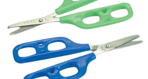 Dual Control Teaching Scissors