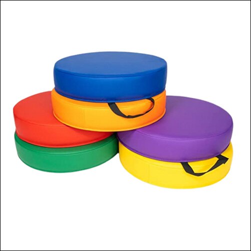 Vinyl Covered Floor Cushions